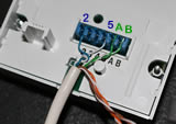 ADSL Modified Frontplate Wiring
