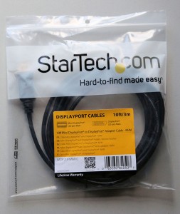 StarTech Mini-DisplayPort to DisplayPort Cable