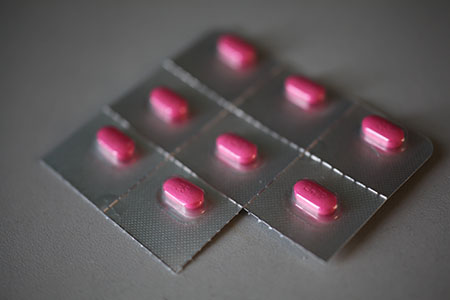 A partially-used blister of Anti-histamine tablets