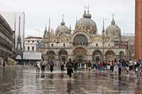 Saint Marks square under water